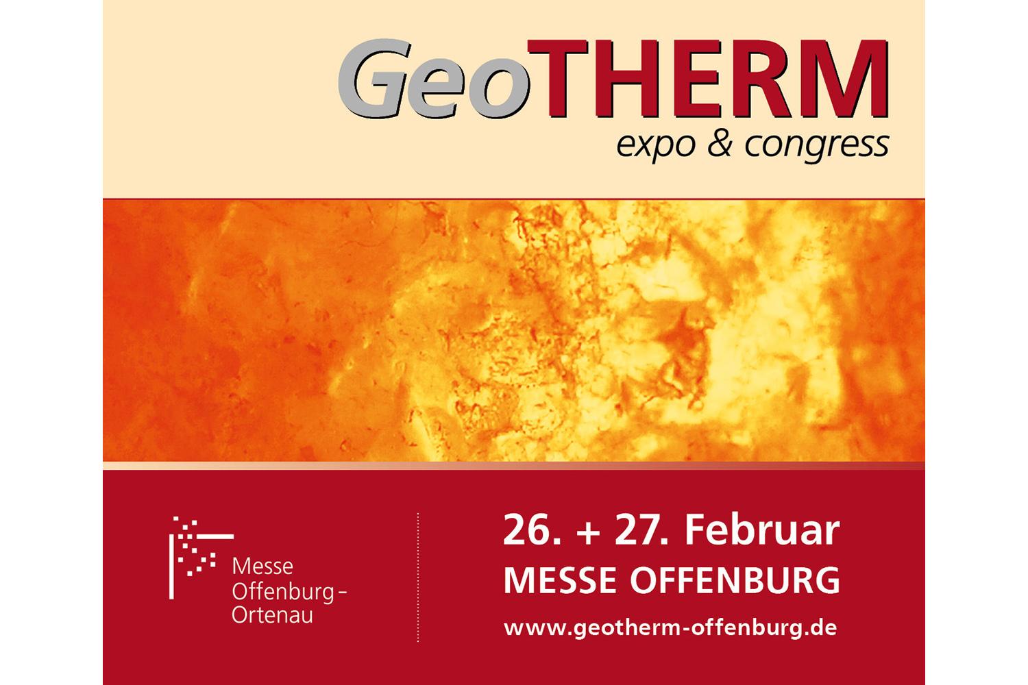 Geotherm 2026, Offenburg, 26. und 27. Februar