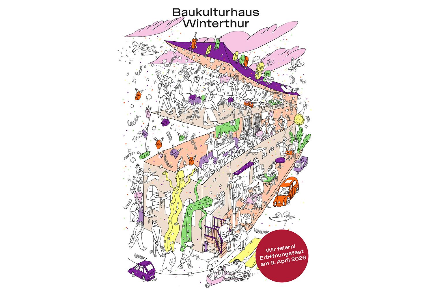 Eröffnungsfest Baukulturhaus Winterthur