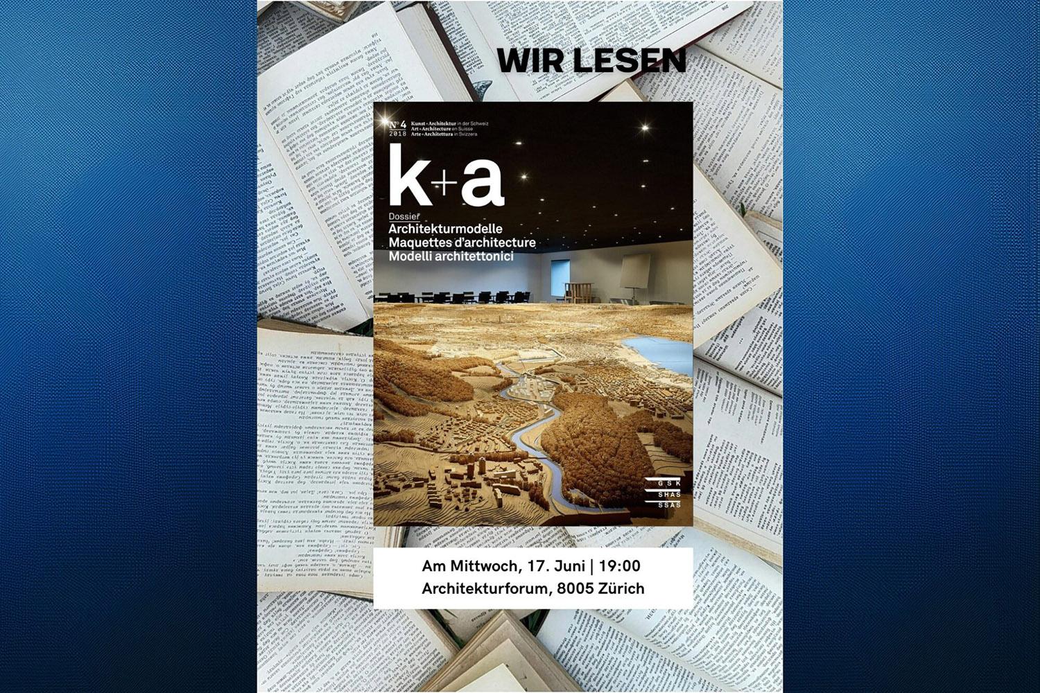 Room to Read | Architektur-Lesezirkel, Zürich, 17. Juni 2026
