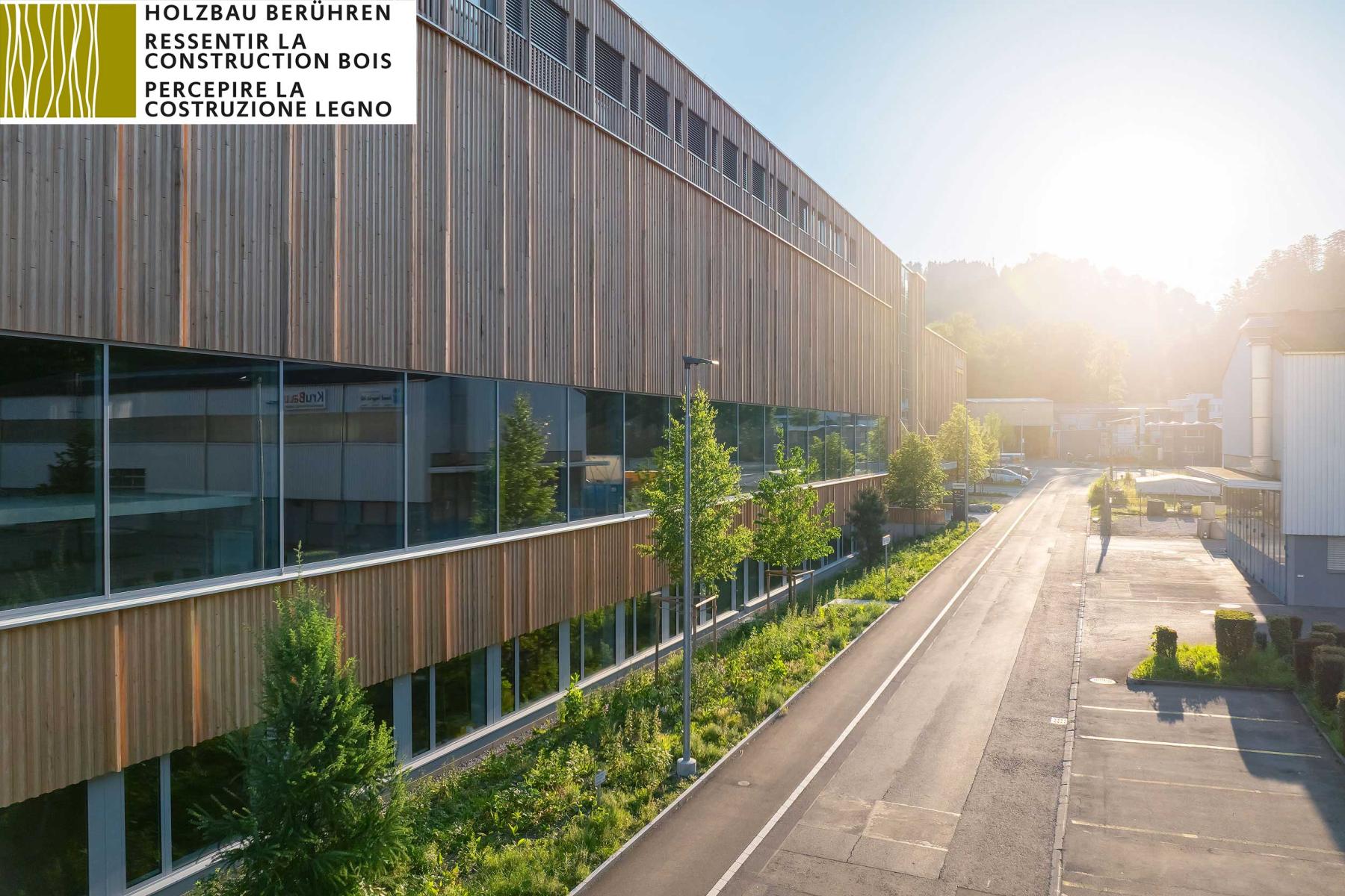 Holzbau berühren | Betriebsgebäude Herzog-Elmiger AG, Obernau, 22.Oktober 2026