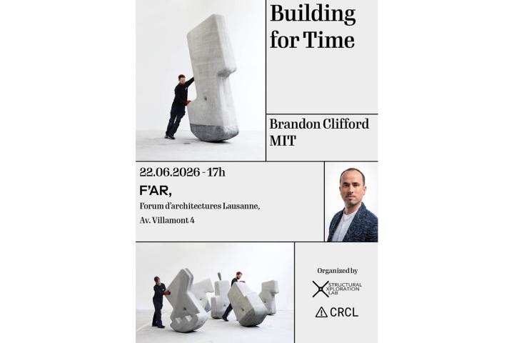 Building for time, Lausanne, 22 juin 2026