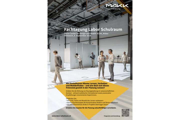 Labor Schulraum, Nidau (bei Biel), 9. September 2026