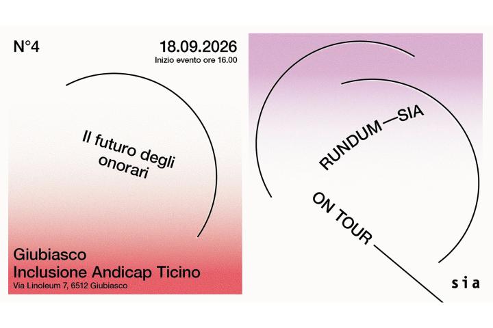 Rundum&mdash;SIA on tour N&deg;4 settembre 2026 | Il futuro degli onorari, Giubiasco, 18 settembre 2026